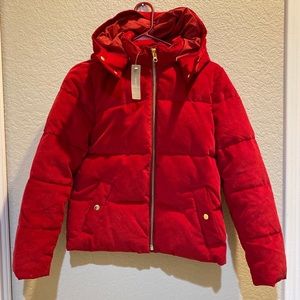 JCrew Corduroy Puffer NWT